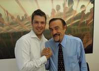 Petr Ludwig a Philip Zimbardo. Petr Ludwig a Philip Zimbardo.